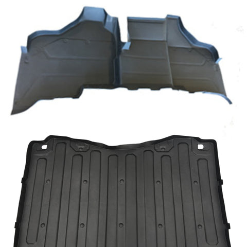 2 PIECE SET HONDA PIONEER RUBBER FRONT & BED LINER MAT SXS 1000 M3 (3seater)