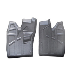 Front floor liners Polaris 800, 900 RZR 4 XP Rubber mat WITH HEEL POCKET