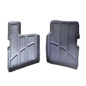 Polaris 800, 900 RZR 4 XP Rear Rubber floor mat liners 2011 2012 2013 2014 2015