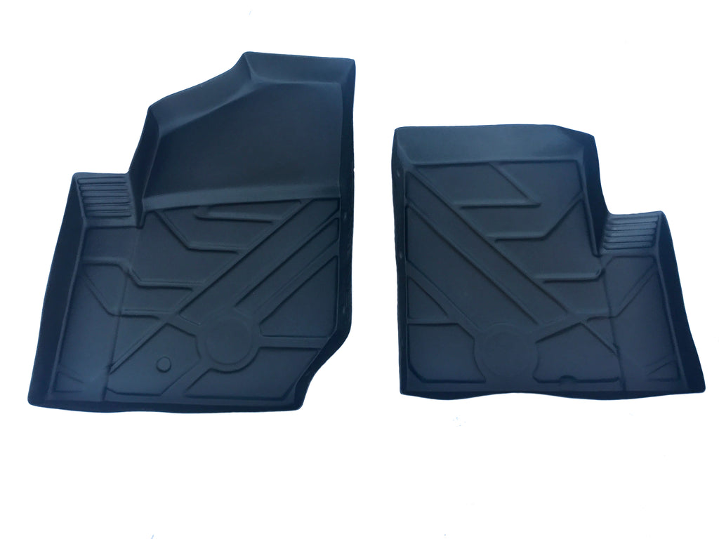 TREADLINER 2016- 2017 POLARIS GENERAL FRONT RUBBER FLOOR MATS LINERS FORMED TO FIT