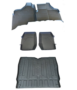 5 PIECE SET HONDA PIONEER RUBBER FRONT REAR & BED LINER MAT SXS 1000 M5